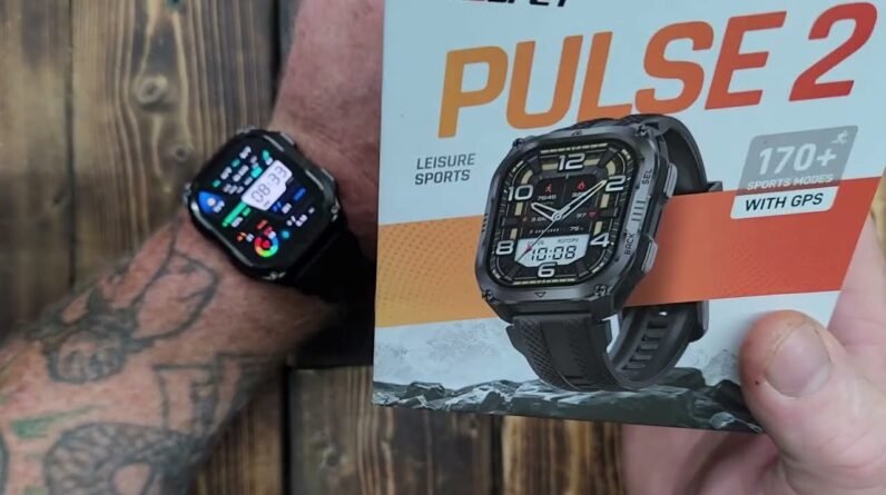 KOSPET PULSE 2 SMARTWATCH 170+ SPORT MODES for outdoors or indoor activities