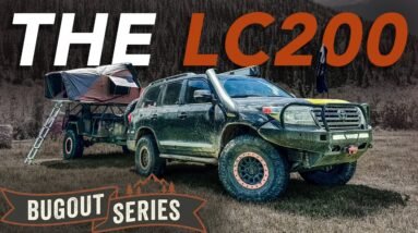 The Toyota Landcruiser built for Bugging Out