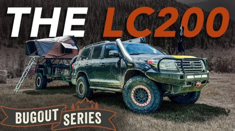 The Toyota Landcruiser built for Bugging Out