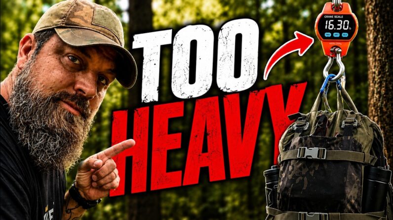Your Survival Pack Is Probably Too Heavy