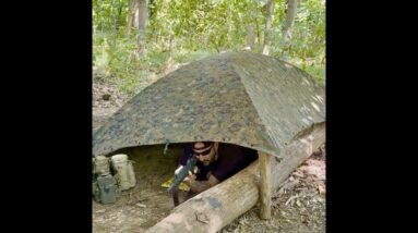 How To Make a Poachers Camp in The Woods