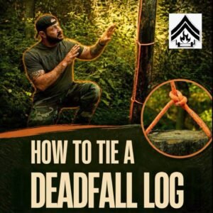 How To Tie a Deadfall Log