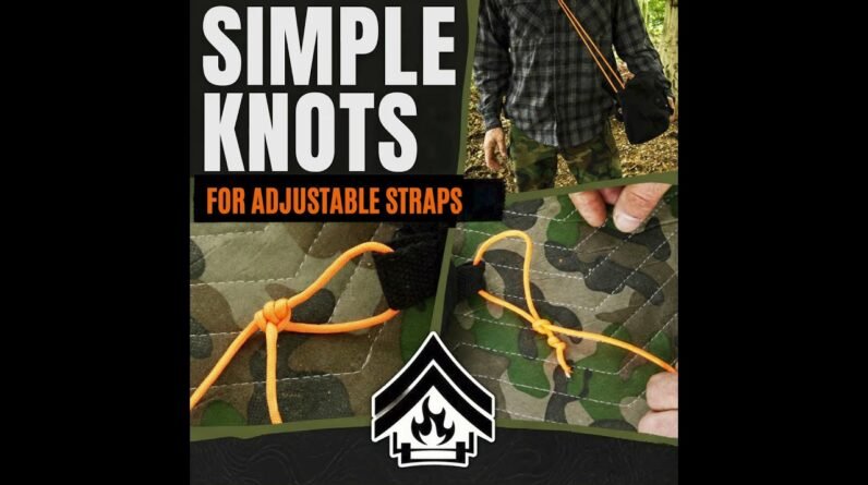 Make an Adjustable Sling Using Simple Knots