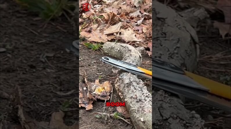 One-handed Firestarting with a Ferro Rod🔥2 Methods