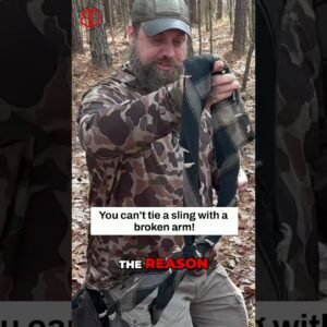 Survival Hack🤕Improvise a Sling with Your Shemagh NOW!