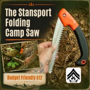 The $12 Stansport Folding Camp Saw, Don't Break the Bank