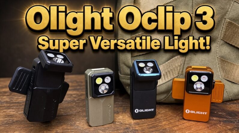 The Most Versatile Flashlight Ever! Olight Oclip 2 Pro & Ultra