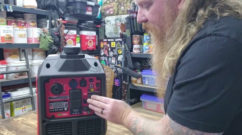 PowerSmart 3800W Gas/Propane Dual Fuel Inverter Generator w/ CO Alert $429 Winter Ready!