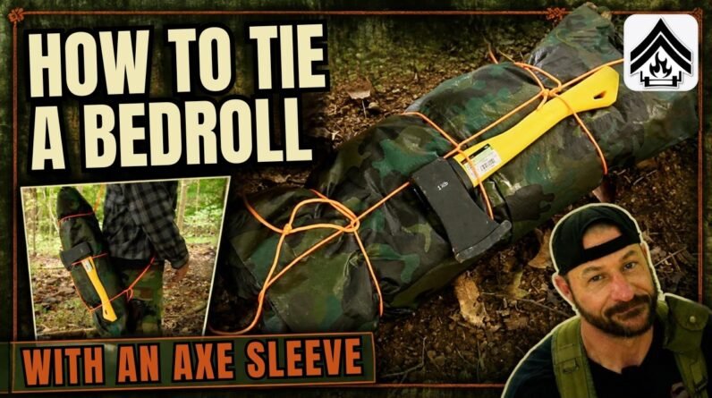 Level Up Your Bedroll Kit with an Axe sleeve