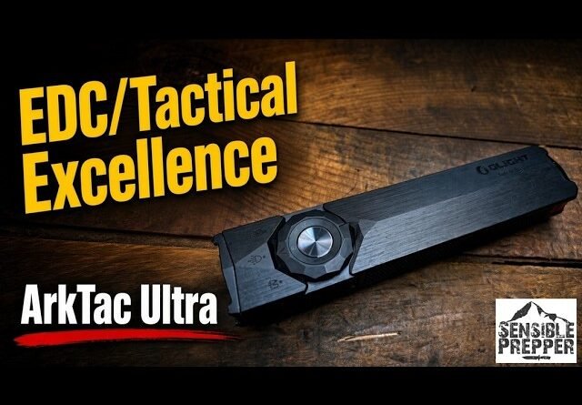 Olight ArkTac Ultra EDC / Tactical Flashlight Review