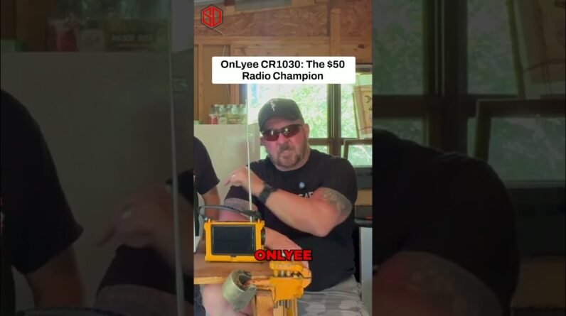 OnLyee CR1030  Best Hand Crank Emergency Radio!