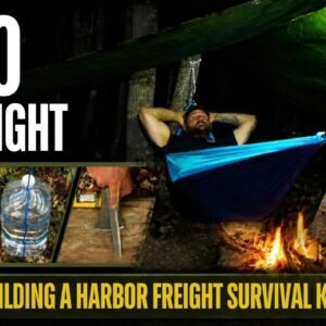 Solo Overnight Building a Harbor Freight Survival Kit Part 2